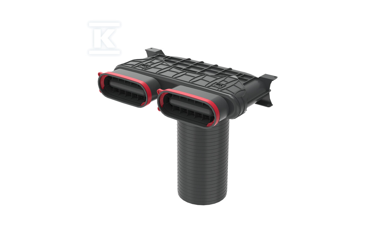 Skrzynka rozprężna 2 x 50 mm okrągła - 54012500001W