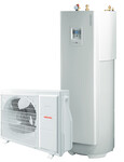 Pompa ciepła powietrzna split Loria Duo R32 – 6 kW, 1 fazowa, 230 V z podgrzewaczem c.w.u. 190 l