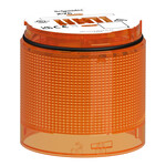 Módulo luminoso Harmony XV6, coluna luminosa Ø60 mm, lente laranja, luz contínua