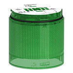 Módulo luminoso Harmony XV6, coluna luminosa Ø60 mm, lente verde, luz contínua