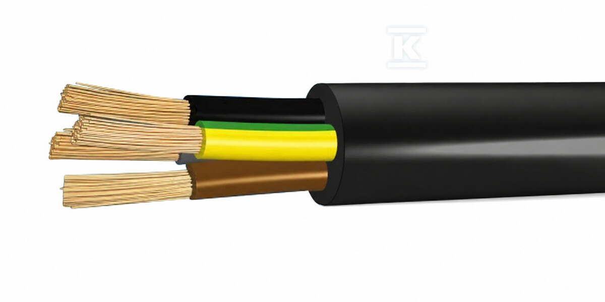 Műhelykábel H05VV-F (sárga-zöld) 4x1,0 - G-113213CZ