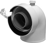 Adapter kominowy 60/100 kolano 90° do kotłów ILEA i KURAMA