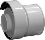 Adapter kominowy 80/125 PJ prosty 0.17m (HeatMaster 25-35-45 TC, 25 C)
