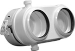 Adapter kominowy 80/80 prosty do kotłów ILEA