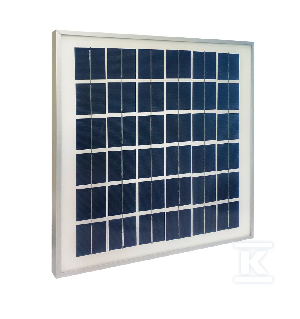 Panel fotovoltaico POLI 10W 18V - 5PVPOL010W
