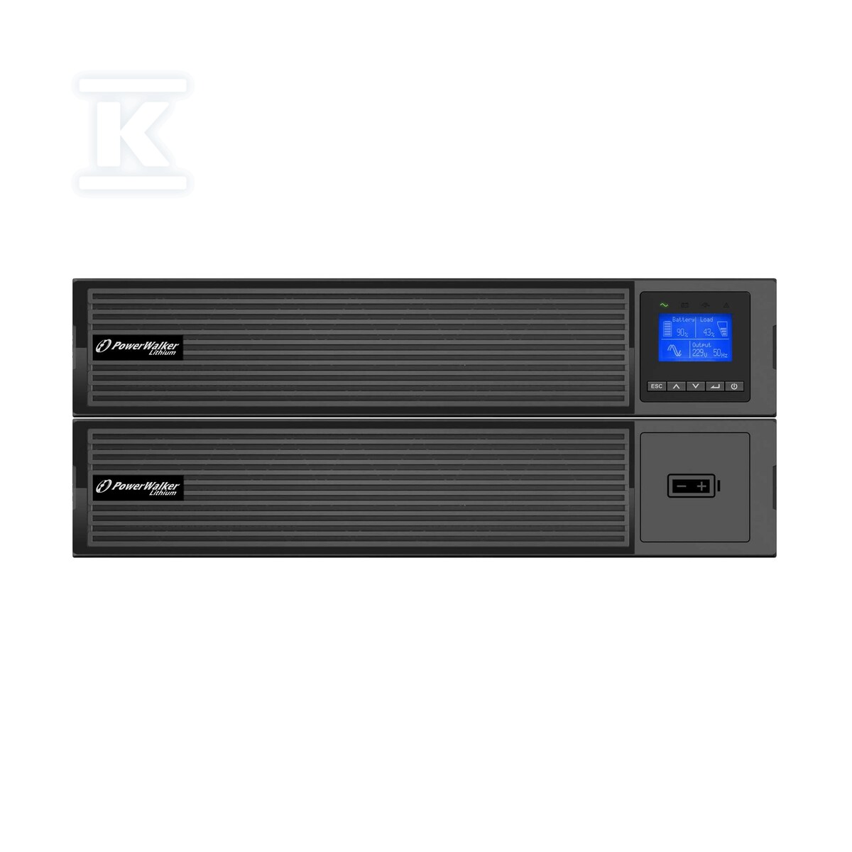 Alimentatore di emergenza UPS Rack - VFI 6000 LICR IOT PF1