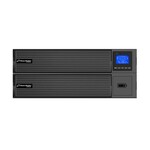 Alimentatore di emergenza UPS Rack Powerwalker VFI 6000 LICR IoT PF1 On-Line 6000VA, terminale USB-B RS-232 LCD 4U