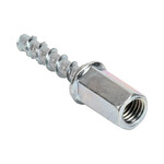 Tornillo para hormigón W-HLX-N con rosca interior M8/M10 6x35