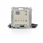 Regulator temperatury z wyświetlaczem z czujnikiem zewnętrznym 16(2) A, 230 V~, kaszmirowy Simon54, DTRNSZ.01/42
