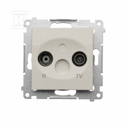 Koncová anténní zásuvka R-TV s - DAK.01/42
