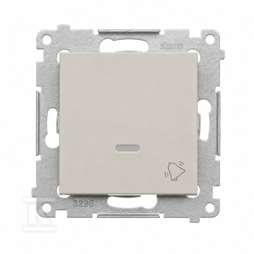 Bouton sonnette avec éclairage LED - DD1L.01/42