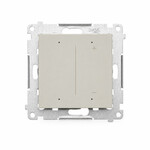 Ściemniacz do źródeł LED, sterowany smartfonem Wi-Fi - DIMMER, 15-200 W, 230 V, kaszmirowy Simon54, DESL1W.01/42