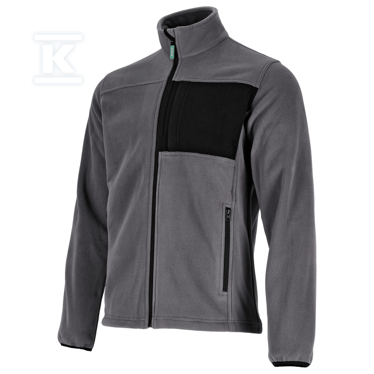 Bluza polarowa męska ASPEN szary M - S090494003