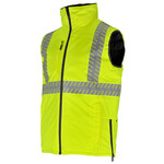 Kamizelka ocieplana ostrzegawcza REVERS V 2in1 żółty XL STALCO PERFECT S091090004