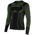 Bielizna termoaktywna koszulka męska WOLVERIN czarny 2XL/3XL STALCO PERFECT S091379104