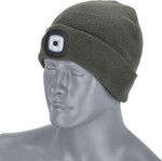 Czapka zimowa z latarką RAY szary 54-62 ONE SIZE STALCO S091479002