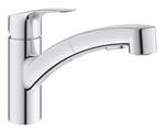 Bateria zlewozmywakowa Eurosmart Jednouchwytowa, DN 15, chrom