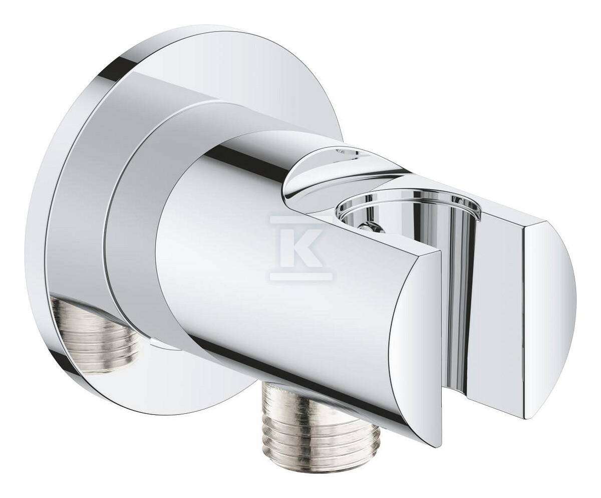 Kolanko przyłączeniowe Tempesta, chrom - 28679001