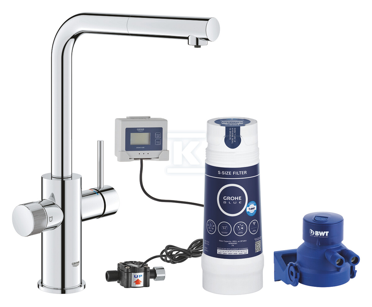 Starter kit with GROHE Blue Pure Minta - 30591000