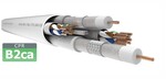 Мультимедійний кабель tcMultikabel 5 B2ca LSZH (500m) - 1x FTTH 2J, 2x tc685CU, 2x UTP кат. 5e