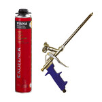 ZESTAW: Piana pistoletowa uniwersalna, wydajność do 45l, Koelner, 750ml oraz Pistolet do pian profesjonalny (nr 705)