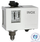 Presostat B12CN4, rozsah -02..8 bar, G 1/4", IP40 - nerezové prevedenie.