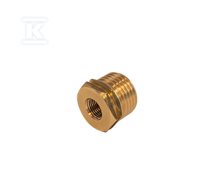 Brass adapter M10x1 DN15 with - REDM10