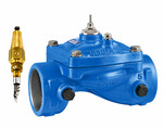 Valve de priorité avec capteur de débit hydraulique BERMAD 470 DN 50, fileté