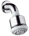 Верхній душ Hansgrohe Clubmaster з кронштейном - хром 27475000