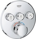 Grohtherm SmartControl Thermostatic mixer for controlling the three water outlets