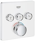 Grohtherm SmartControl Thermostatic mixer for controlling the three water outlets