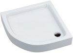 Stabilsound acrylic shower tray ☐ 80x80x17/7cm R55 Grando Plus semicircular shower tray