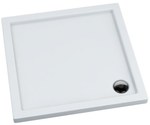 Acrylic Standard 80x80x5/3cm square Caspar shower tray