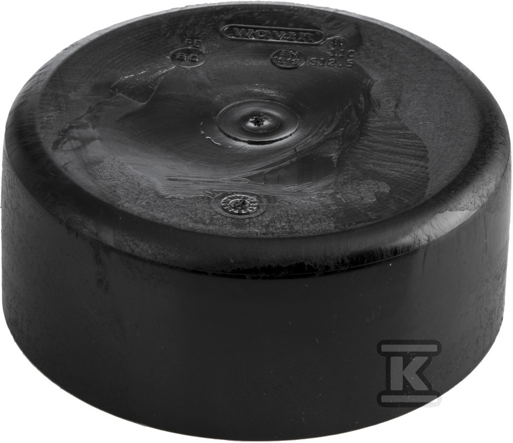 110mm black QuickStream end cap - 3003866