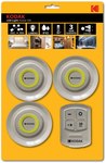 3 KODAK LED Home Lights Kabellos mit Fernbedienung