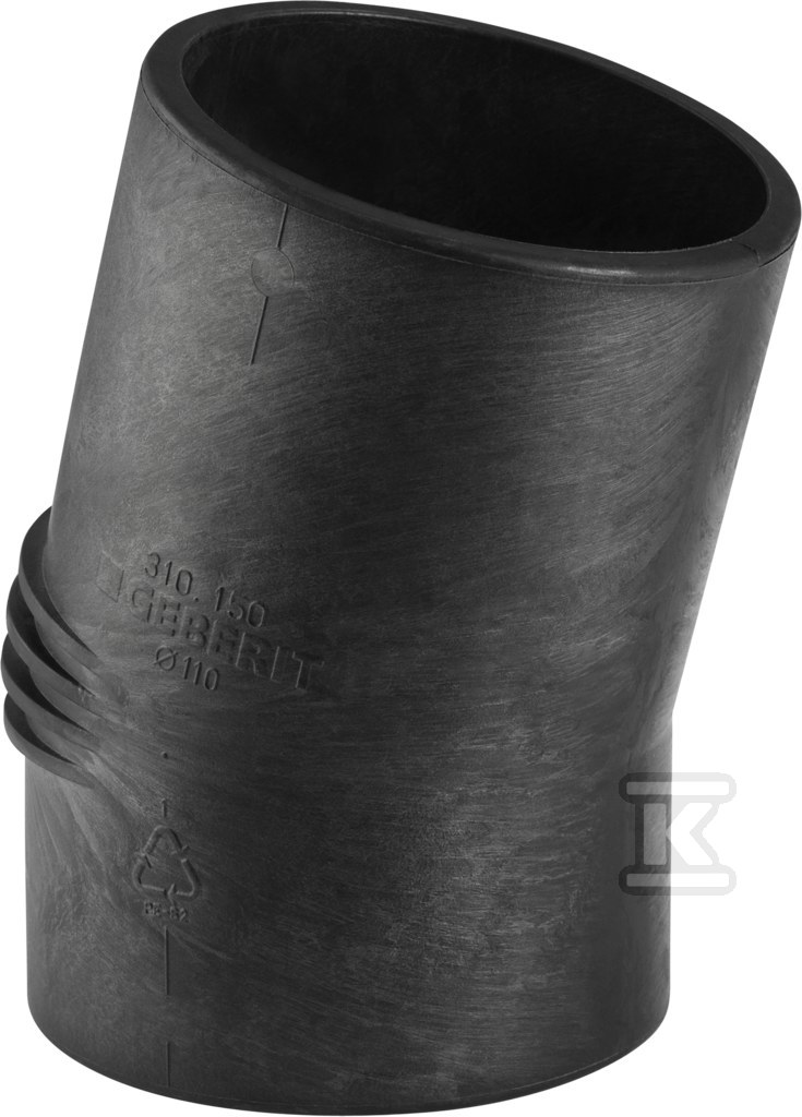 Geberit Silent-db20 elbow 15st. d56 - 305.150.14.1