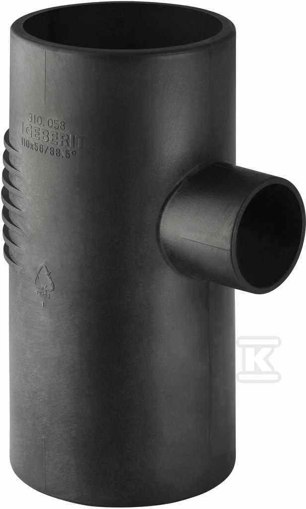 Geberit Silent-db20 tee 88.5st. d63/56 - 306.058.14.1