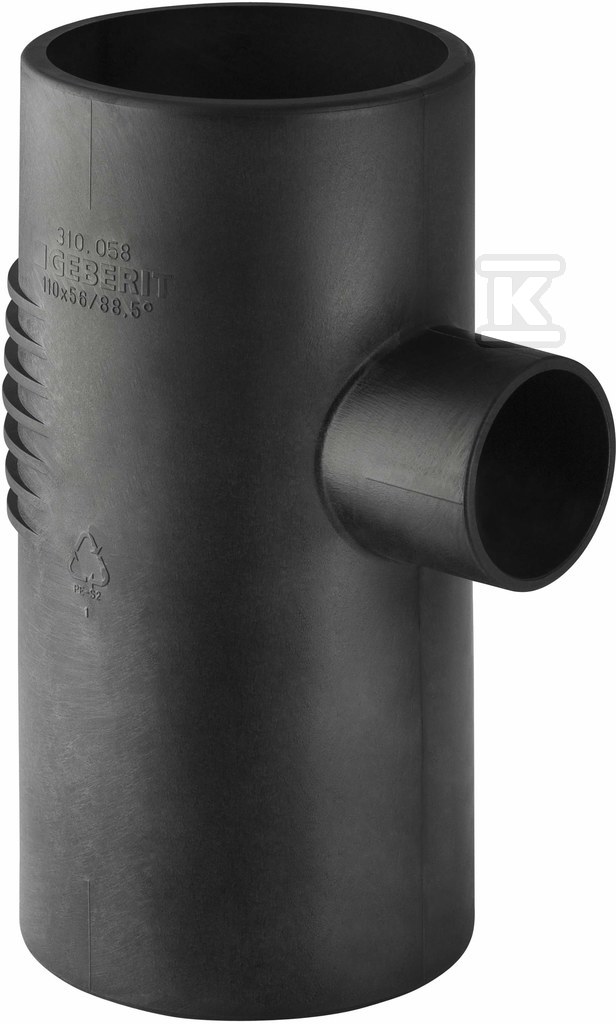 Geberit Silent-db20 tee 88.5st. d75/75 - 307.078.14.1