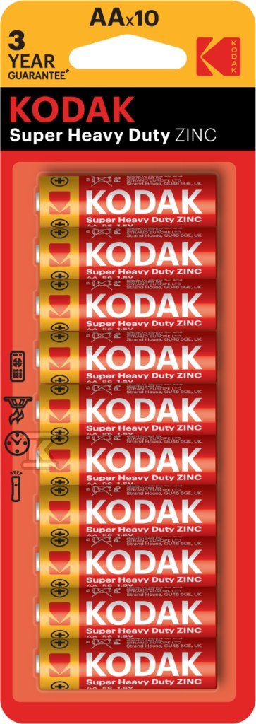 Kodak ZINC super heavy duty AA battery - 30946798