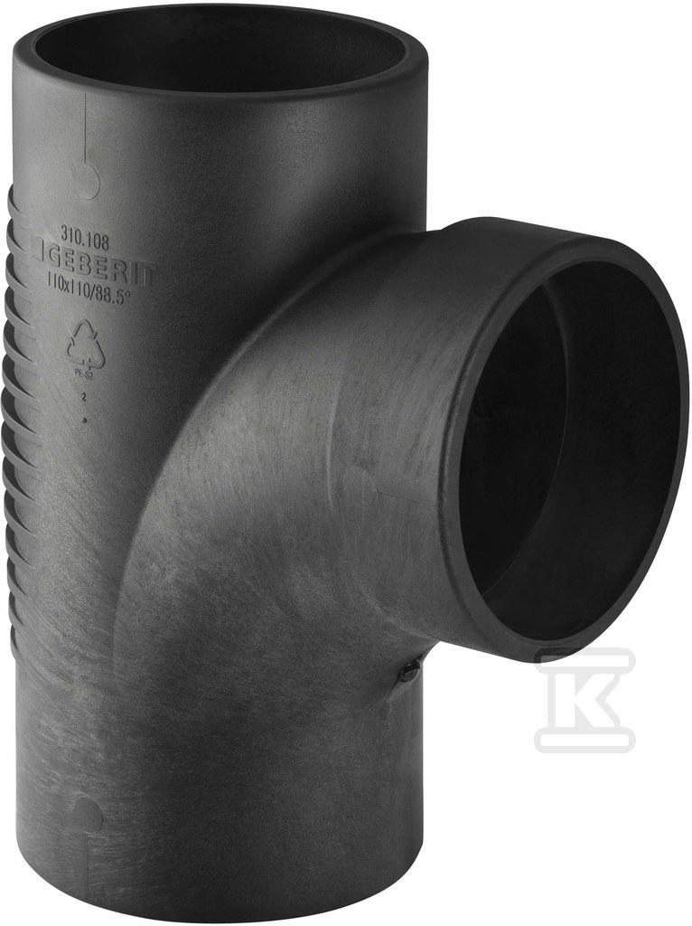 Geberit Silent-db20 tee 88.5st. - 310.108.14.1