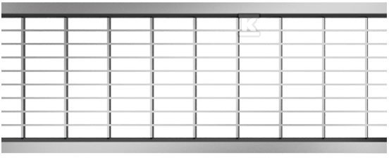 Ruszt do systemu ACO SELF PLATFORM, 1m, - 310310