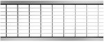 Ruszt do systemu ACO SELF PLATFORM, 0,5m, kratowy 30x10, ze stali ocynkowanej