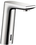 Bateria umywalkowa Hansgrohe Samoczynna na podczerwień Metris S Electronic zasilana baterią 6 V 31101000