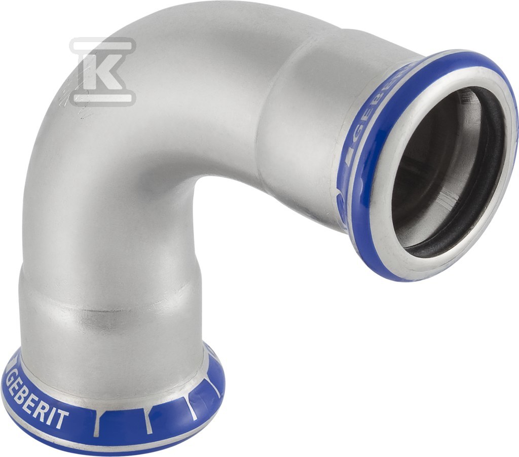 Коліно Geberit Mapress Edelstahl 90 ° - 31108