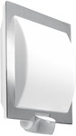 Oprawa elewacyjna Steinel L 20 z czujnikiem ruchu, E27, 60W, zasięg 10m, zakres 180°, IP44, biała