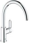 BauEdge kitchen mixer, sink chrome