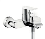 Bateria wannowa Hansgrohe Metris E2 jednouchwytowa DN15, montaż natynkowy chrom 31480000