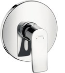 Bateria prysznicowa Hansgrohe Metris E2 jednouchwytowa podtynkowa, element zewnętrzny chrom 31685000