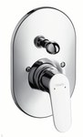 Bateria wannowa Hansgrohe Focus E2 jednouchwytowa, podtynkowa, element zewnętrzny chrom 31947000