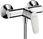 Hansgrohe Focus E2 Baterie de duș monocomandă DN15, montată la suprafață crom 31960000